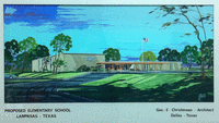 Proposed drawing of West Oaks Elementary Campus